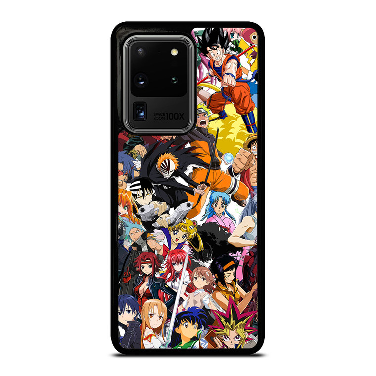 MANGA CHARACTERS CROSSOVER ANIME Samsung Galaxy S20 Ultra Case
