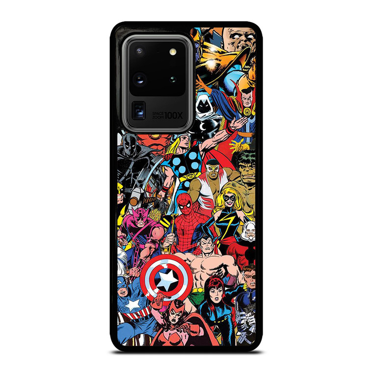 MARVELCOMICS CHARACTERS Samsung Galaxy S20 Ultra Case