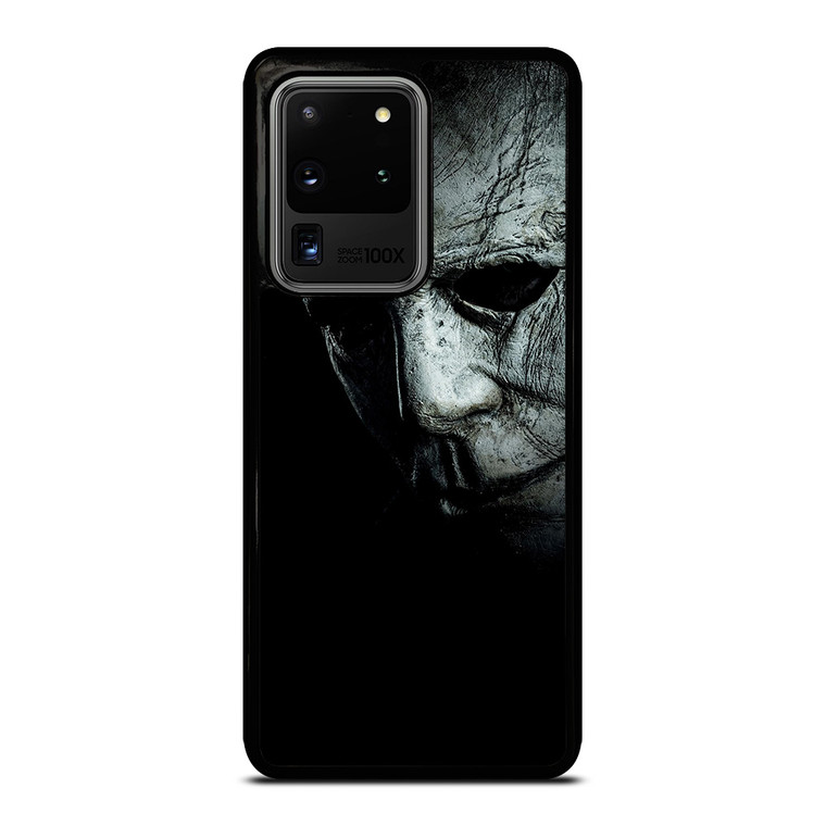 MICHAEL MYERS FACE HALLOWEEN HORROR MOVIE Samsung Galaxy S20 Ultra Case