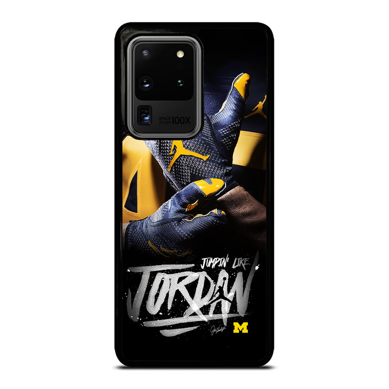 UNIVERSITY OF MICHIGAN AIR JORDAN Samsung Galaxy S20 Ultra Case