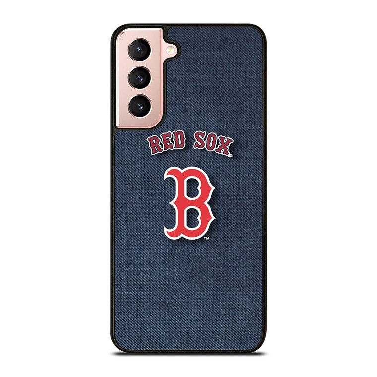 BOSTON RED SOX LOGO JEANS Samsung Galaxy S21 Case