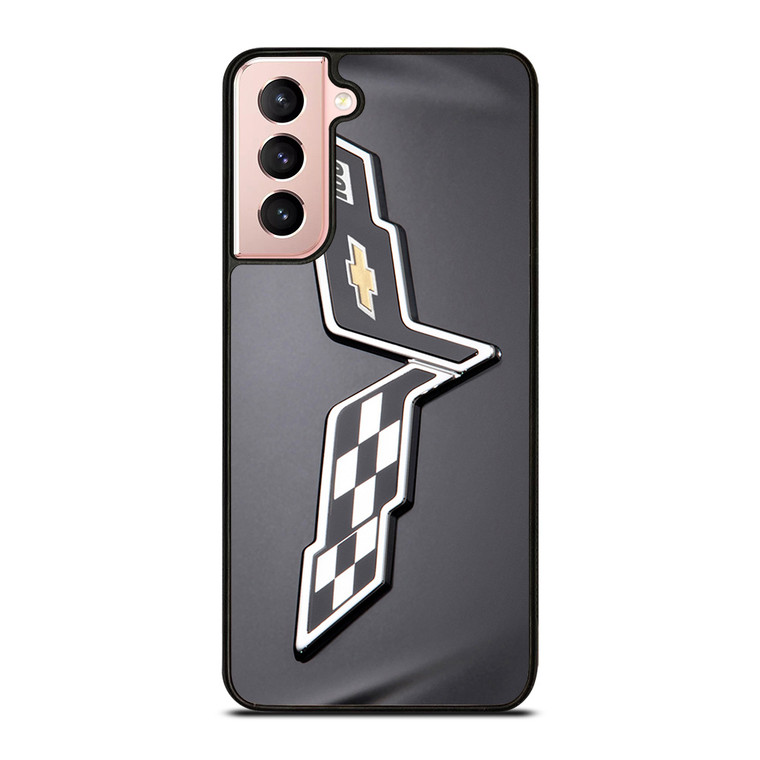 CORVETTE CHEVY LOGO EMBLEM Samsung Galaxy S21 Case