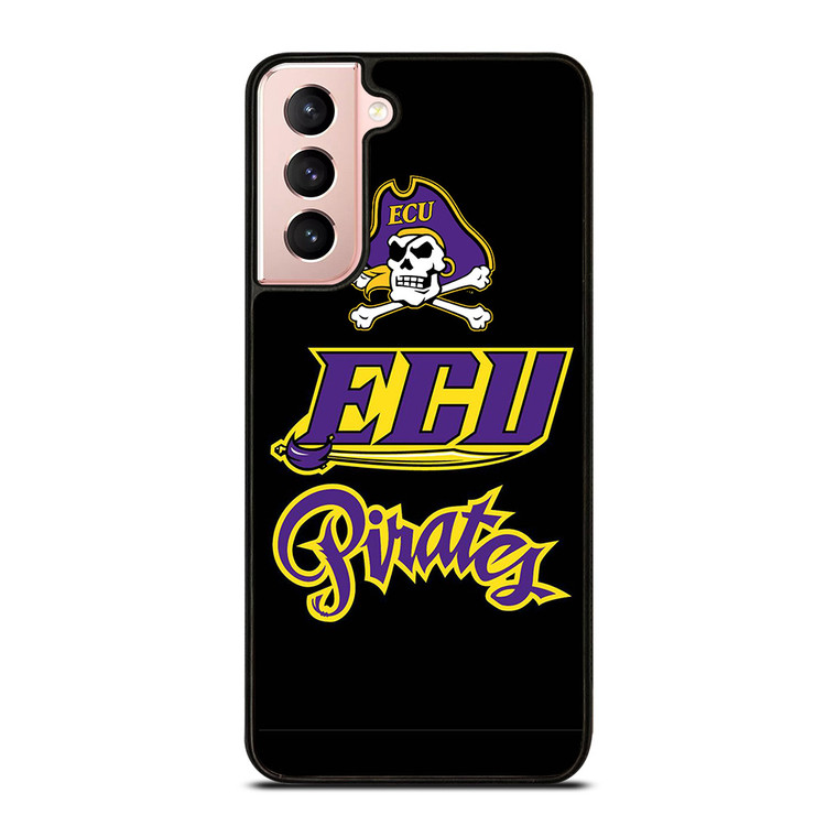 ECU EAST CAROLINA PIRATES UNIVERSITY FOOTBALL SYMBOL Samsung Galaxy S21 Case