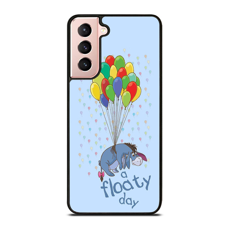 EEYOREE DONKEY WINNIE THE POOH FLOATY DAY Samsung Galaxy S21 Case