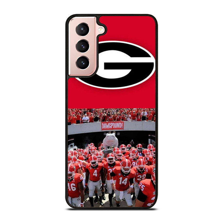 GEORGIA BULDOGS FOOTBALL TEAM Samsung Galaxy S21 Case