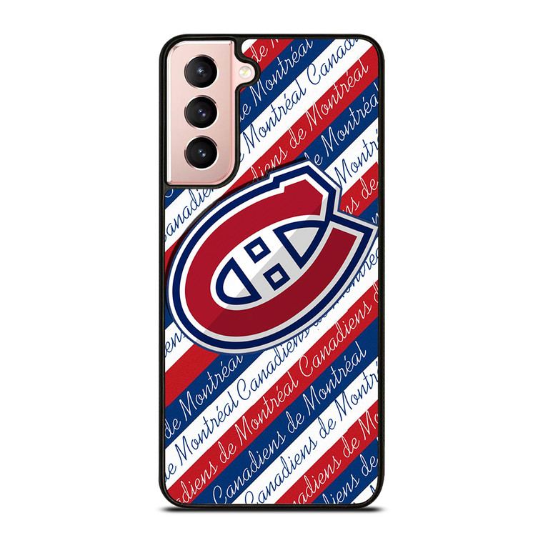 MONTREAL CANADIENS HOCKEY LOGO EMBLEM Samsung Galaxy S21 Case