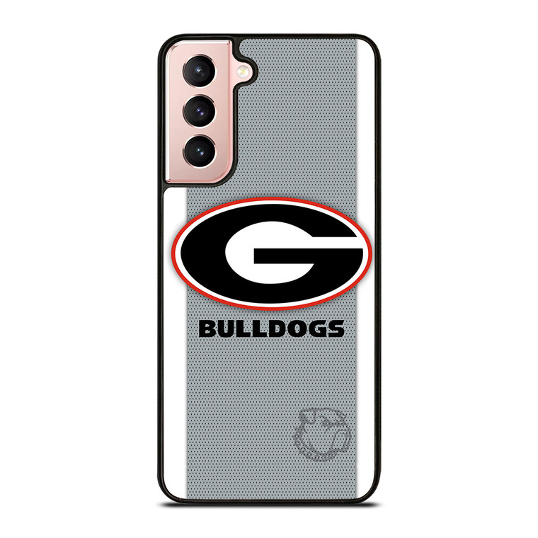 UNIVERSITY GEORGIA BULLDOGS FOOTBALL LOGO Samsung Galaxy S21 Case