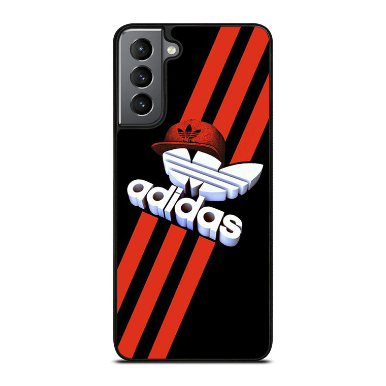 ADIDAC LOGO EMBLEM HAT Samsung Galaxy S21 Plus Case