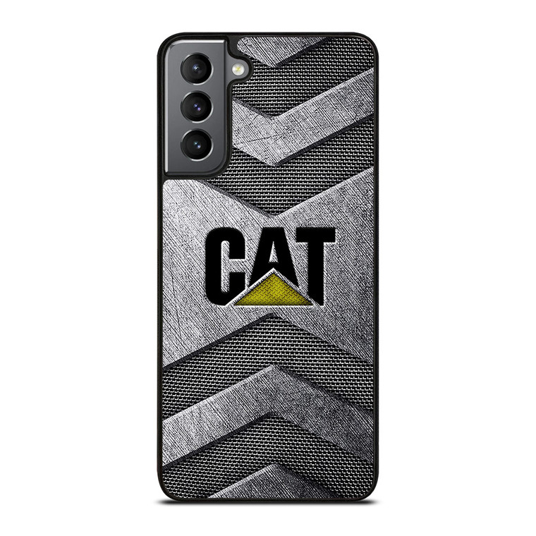 CATERPILLAR TRACTOR CAT METAL LOGO Samsung Galaxy S21 Plus Case