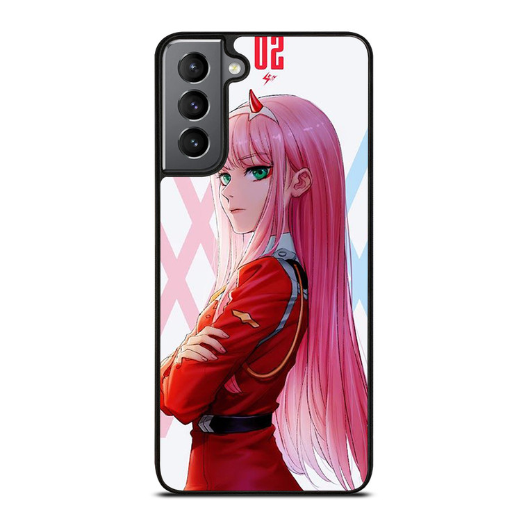 DARLING IN THE FRANXX ZERO TWO ANIME Samsung Galaxy S21 Plus Case DARLING IN THE FRANXX ZERO TWO ANIME Samsung Galaxy S21 Plus Case