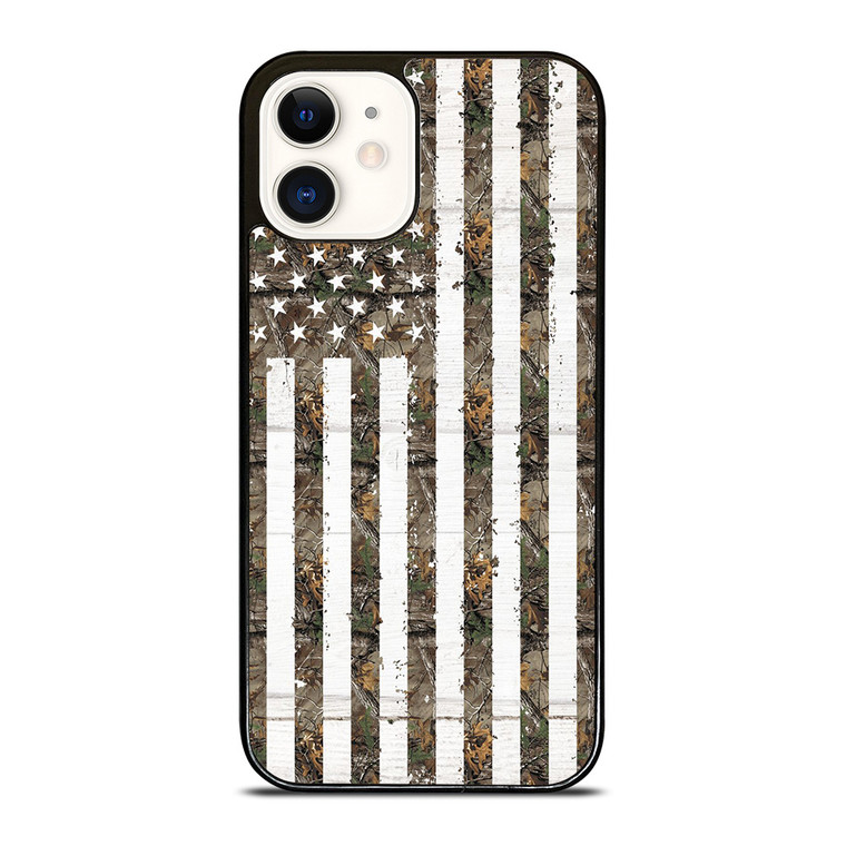 REALTREE CAMO FLAG iPhone 12 Case