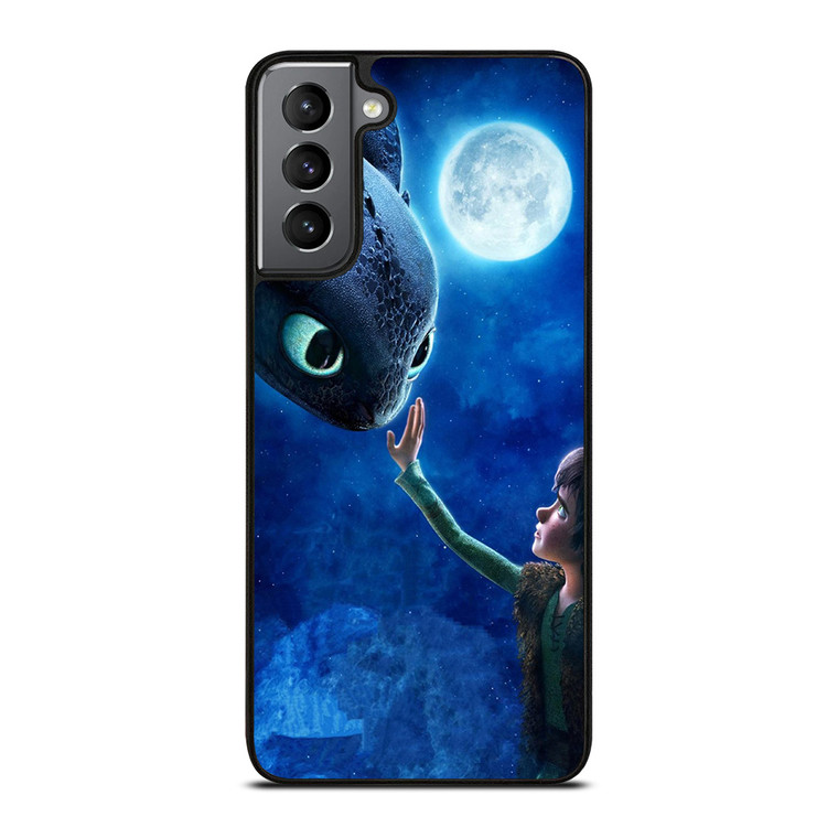 HICCUP TOOTHLESS AND TRAIN YOUR DRAGON Samsung Galaxy S21 Plus Case