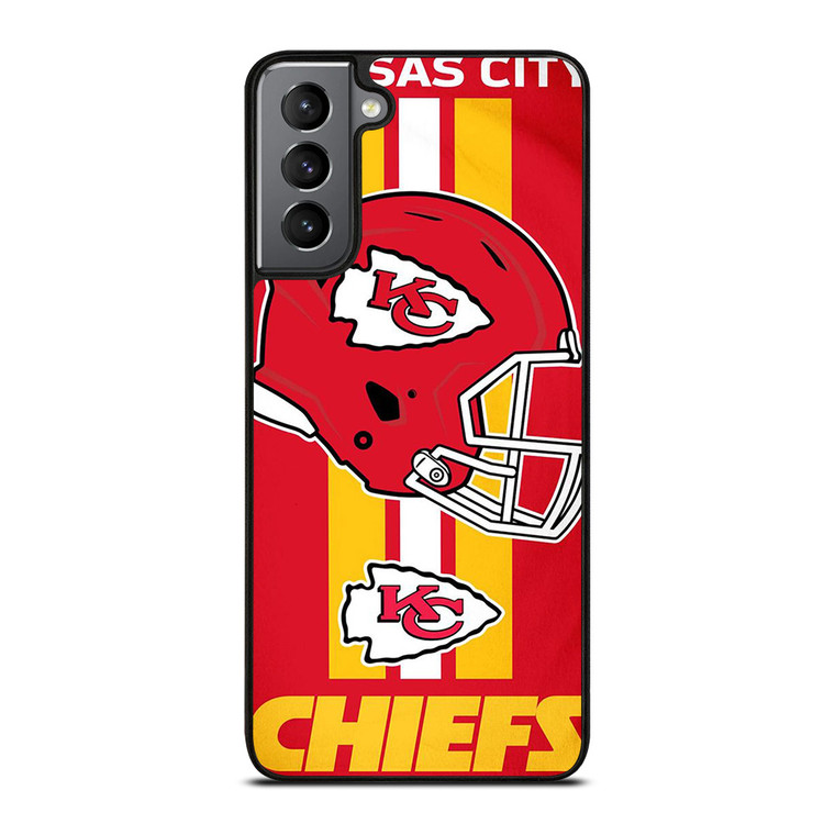 KANSAS CITY CHIEFS HELMET LOGO Samsung Galaxy S21 Plus Case