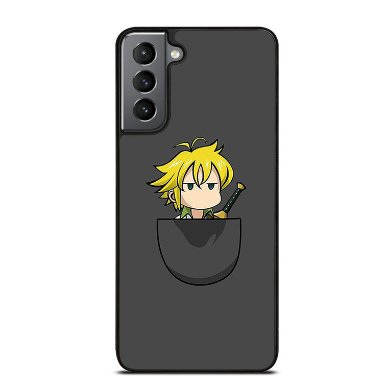 MELIODAS POCKET CARTOON Samsung Galaxy S21 Plus Case