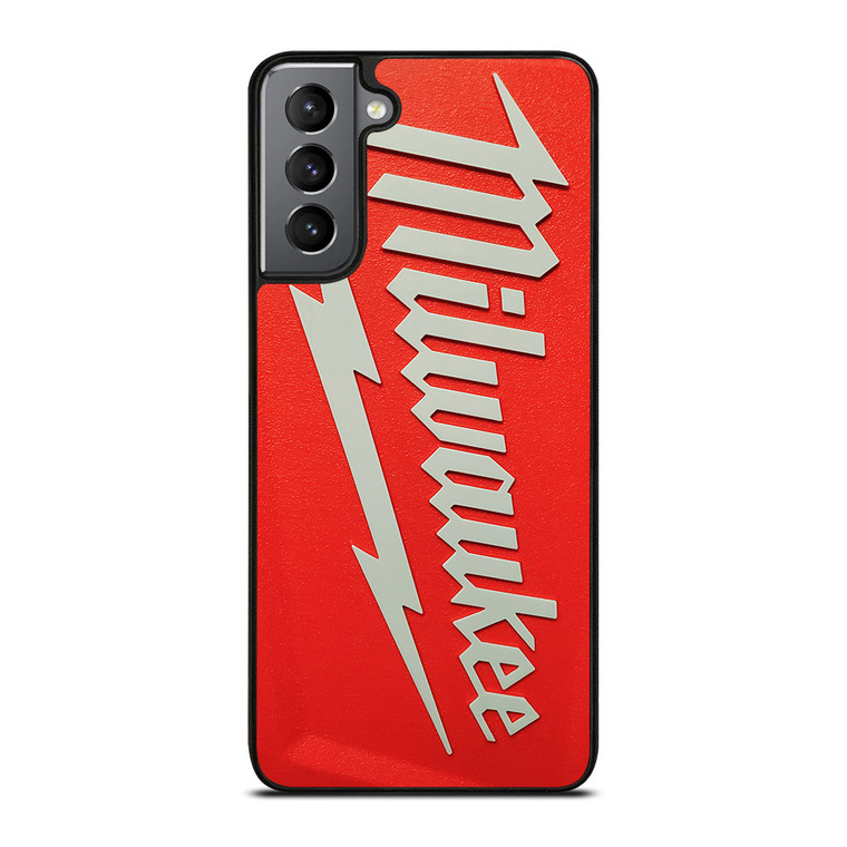 MILWAUKEE TOOL LOGO RED PLATE Samsung Galaxy S21 Plus Case