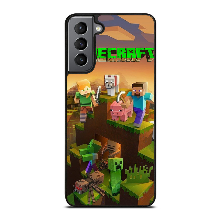 MINECRAFT GAME Samsung Galaxy S21 Plus Case
