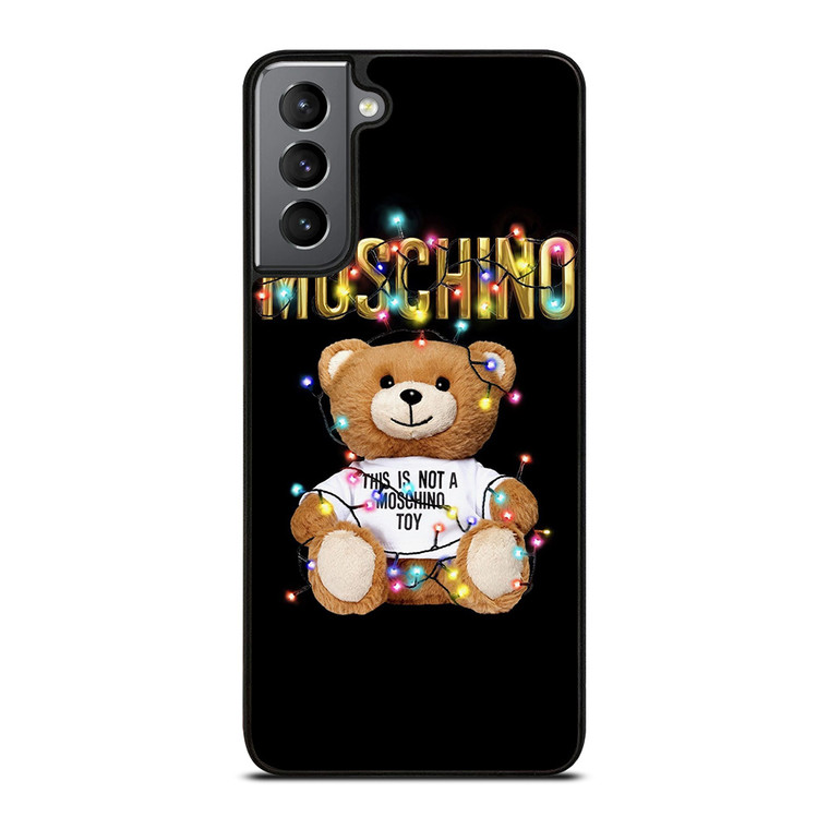 MOSCHINO BEAR IS NOT A TOY Samsung Galaxy S21 Plus Case
