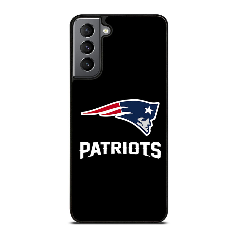 NEW ENGLAND PATRIOTS LOGO BLACK Samsung Galaxy S21 Plus Case