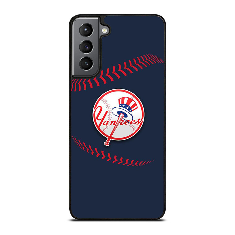 NEW YORK YANKEES BASEBALL LOGO ICON Samsung Galaxy S21 Plus Case