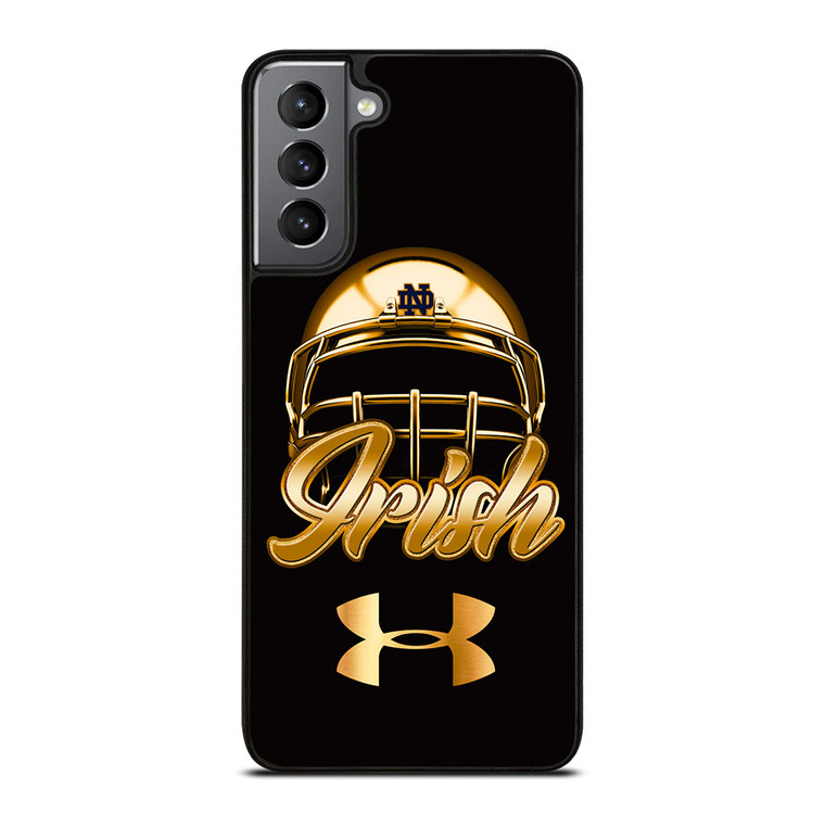 NOTRE DAME IRISH UNDER ARMOUR GOLD Samsung Galaxy S21 Plus Case