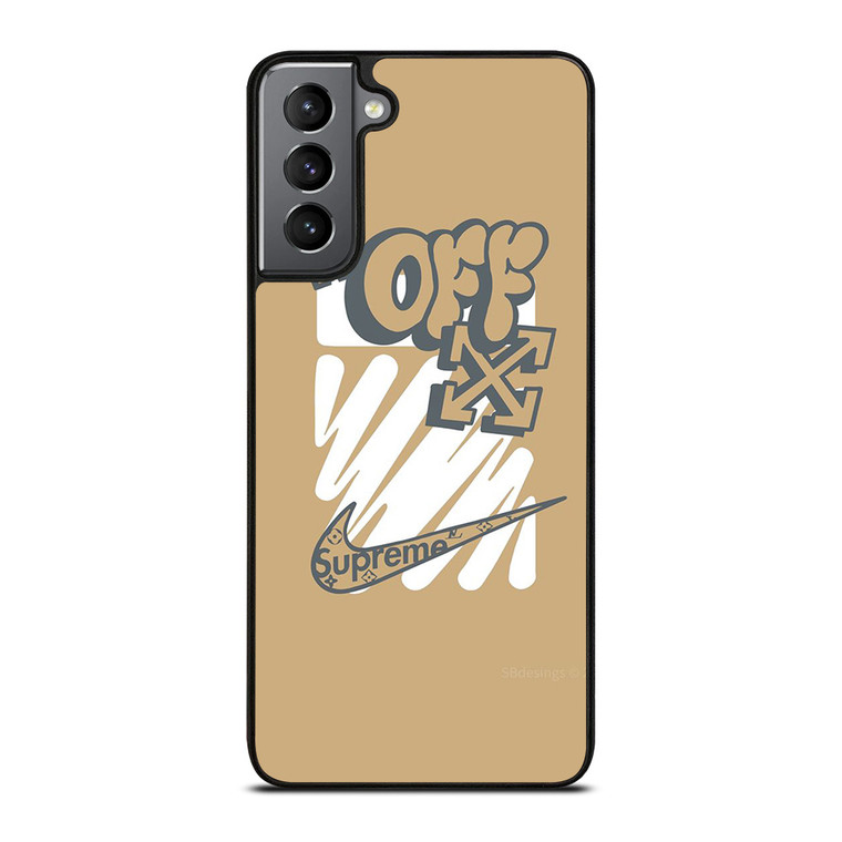 OFF WHITE NIKE SUPREME LOGO Samsung Galaxy S21 Plus Case OFF WHITE NIKE SUPREME LOGO Samsung Galaxy S21 Plus Case