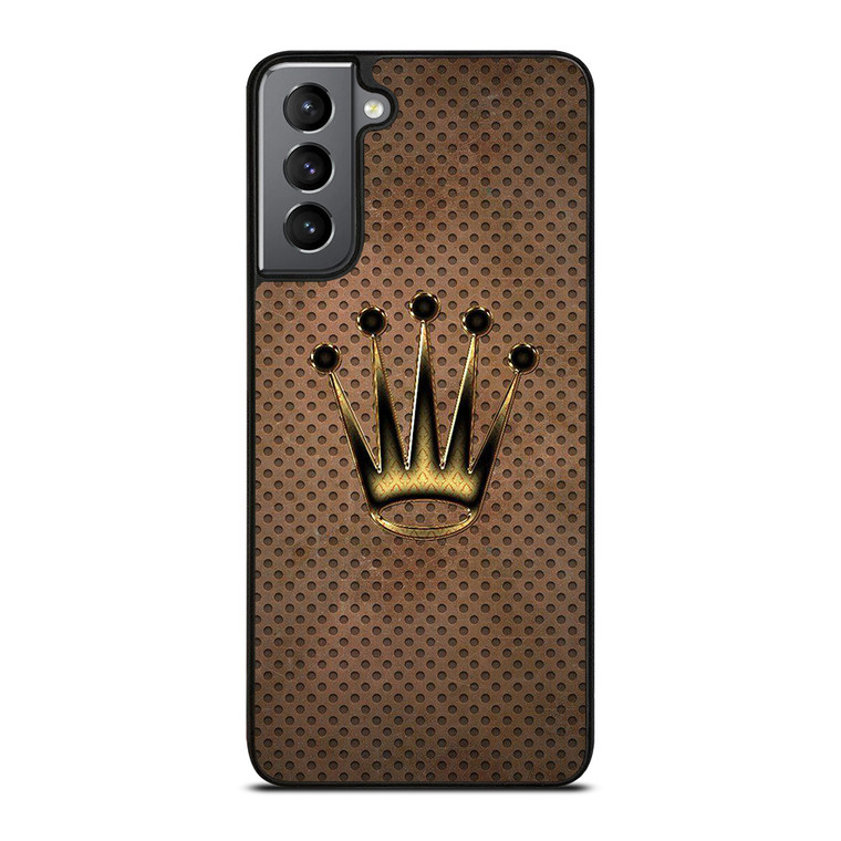 ROLEX LOGO GOLD Samsung Galaxy S21 Plus Case
