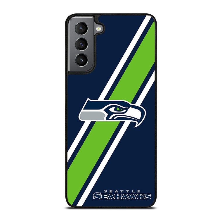 SEATTLE SEAHAWKS LOGO FOOTBALL TEAM Samsung Galaxy S21 Plus Case