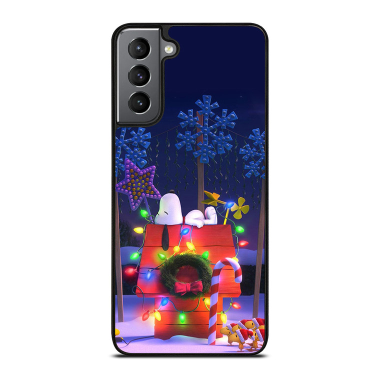 SNOOPY CHRISTMAS THE PEANUTS Samsung Galaxy S21 Plus Case