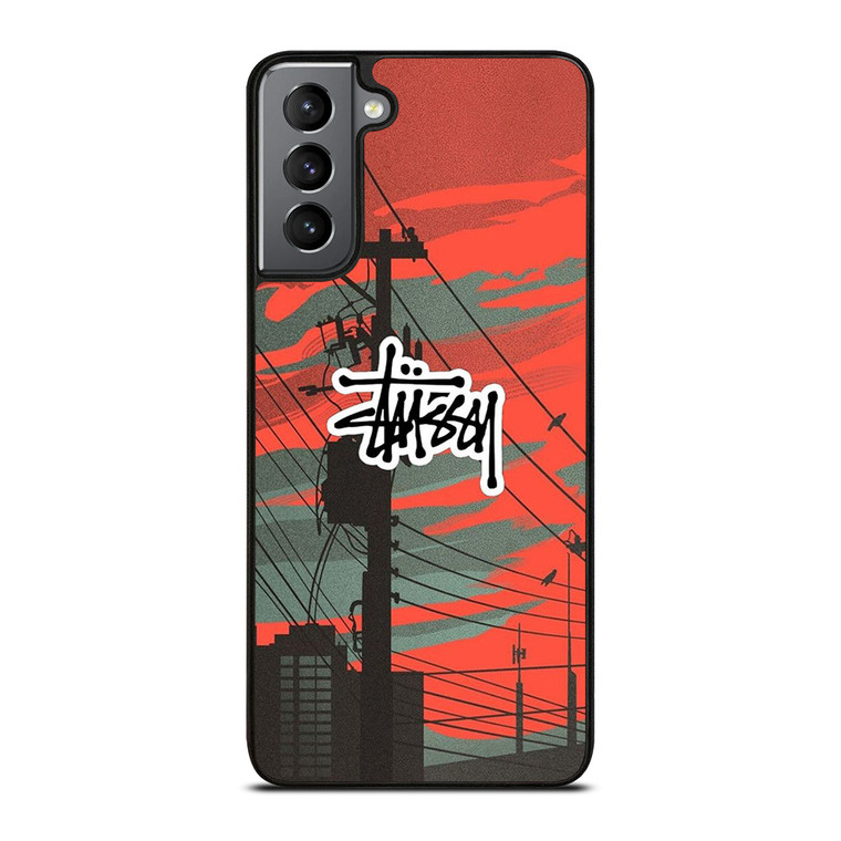 STUSSY LOGO METRO CITY Samsung Galaxy S21 Plus Case