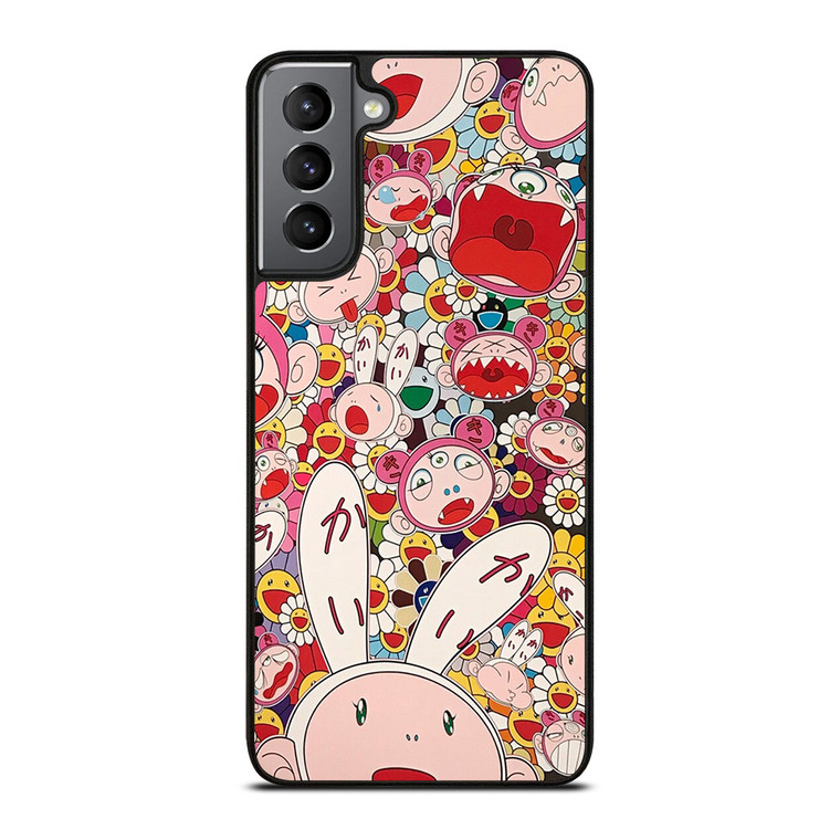 TAKASHI MURAKAMI COLLAGE Samsung Galaxy S21 Plus Case