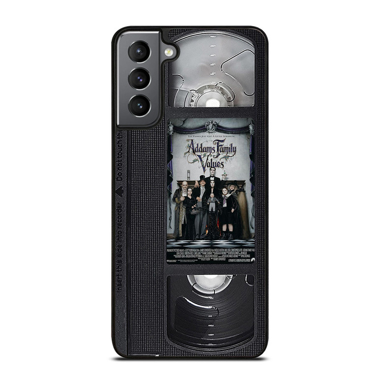 THE ADAMS FAMILY HORROR MOVIE TAPE Samsung Galaxy S21 Plus Case