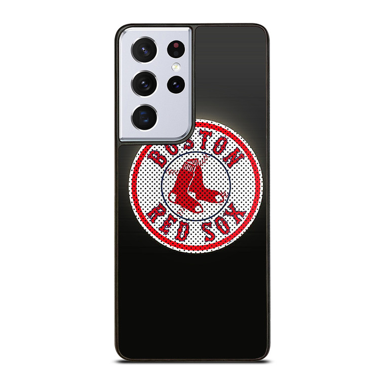 BOSTON RED SOX MLB BASEBALL CLUB Samsung Galaxy S21 Ultra Case