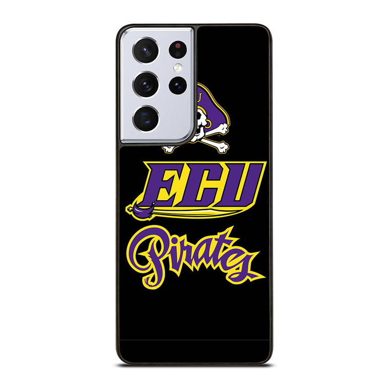 ECU EAST CAROLINA PIRATES UNIVERSITY FOOTBALL SYMBOL Samsung Galaxy S21 Ultra Case
