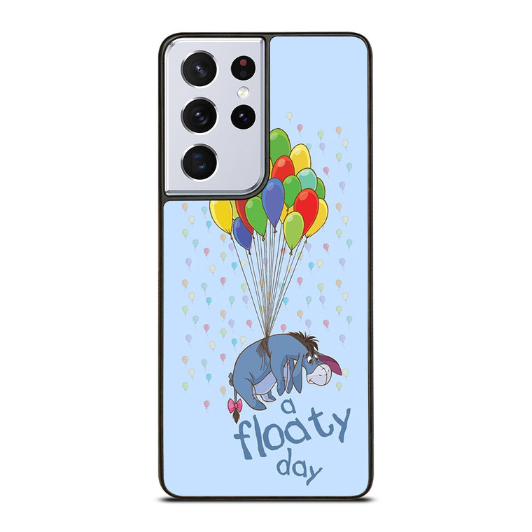 EEYOREE DONKEY WINNIE THE POOH FLOATY DAY Samsung Galaxy S21 Ultra Case