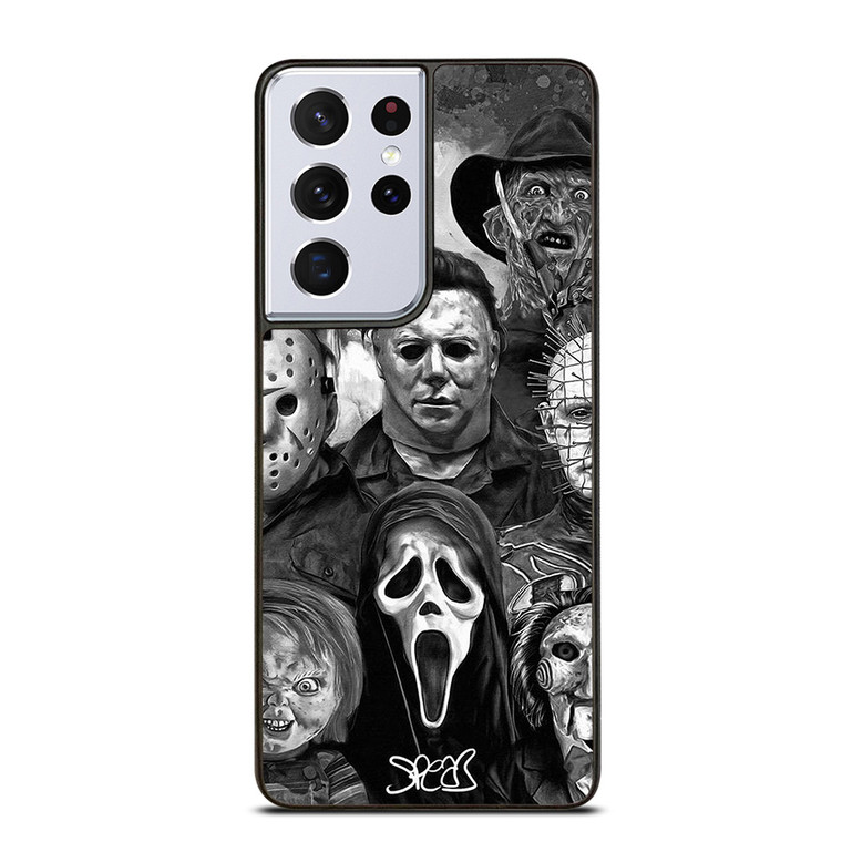 HORROR MOVIES CHARACTERS Samsung Galaxy S21 Ultra Case
