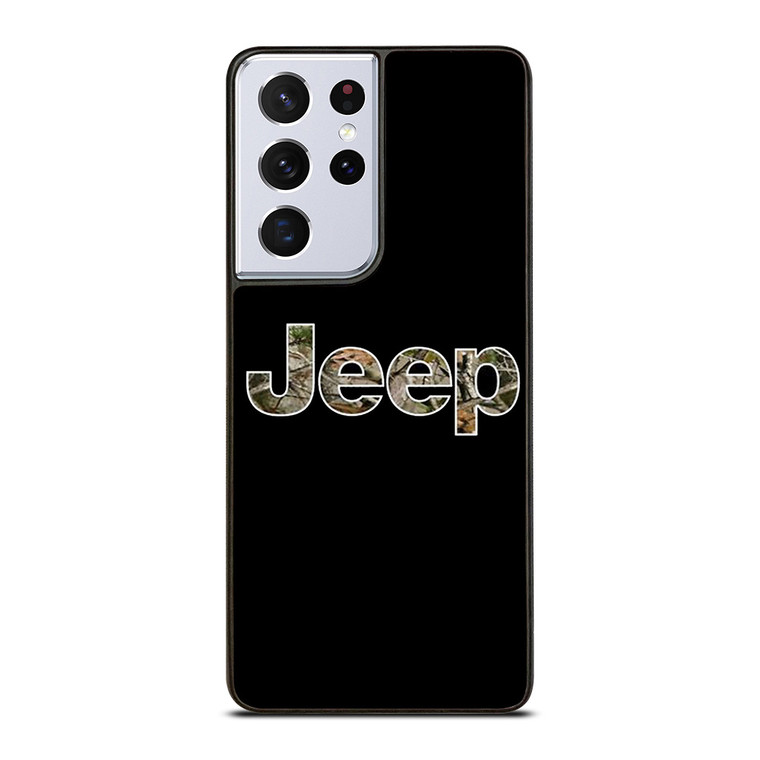 JEEP WRANGLER LOGO CAMO Samsung Galaxy S21 Ultra Case