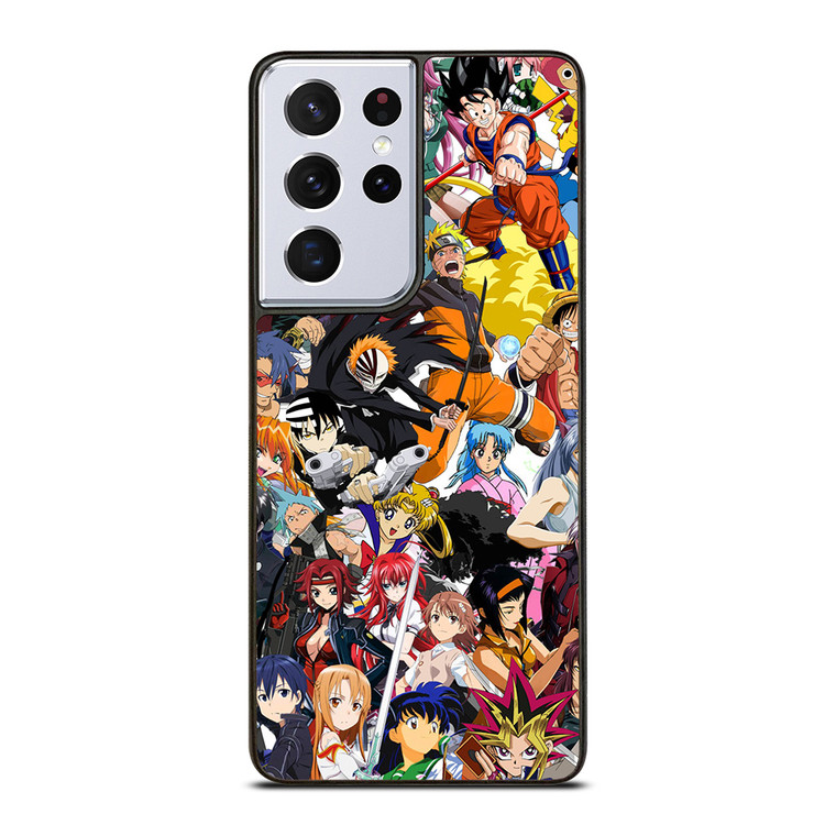 MANGA CHARACTERS CROSSOVER ANIME Samsung Galaxy S21 Ultra Case