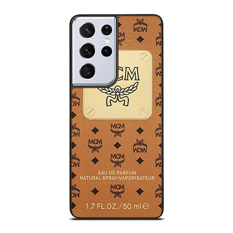 MCM WORLDWIDE PARFUM LOGO Samsung Galaxy S21 Ultra Case