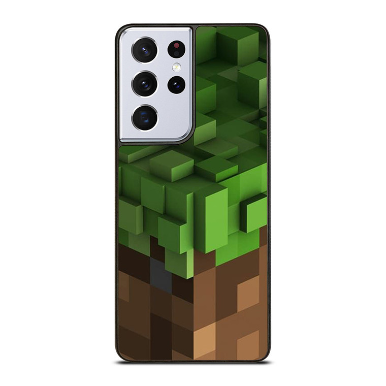 MINECRAFT GAME PATTERN Samsung Galaxy S21 Ultra Case