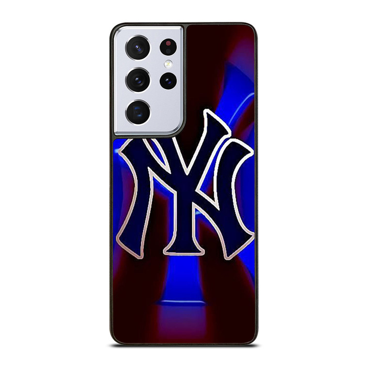 NEW YORK YANKEES ICON BASEBALL CLUB SYMBOL Samsung Galaxy S21 Ultra Case