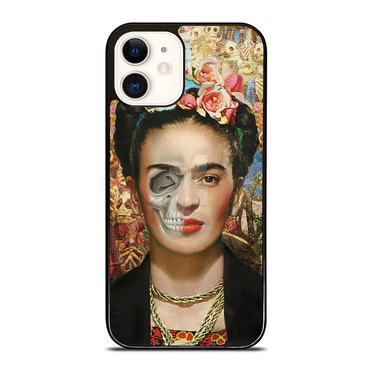 SKULL FRIDA KAHLO iPhone 12 Case