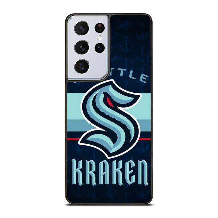 SEATTLE KRAKEN HOCKEY CLUB LOGO Samsung Galaxy S21 Ultra Case