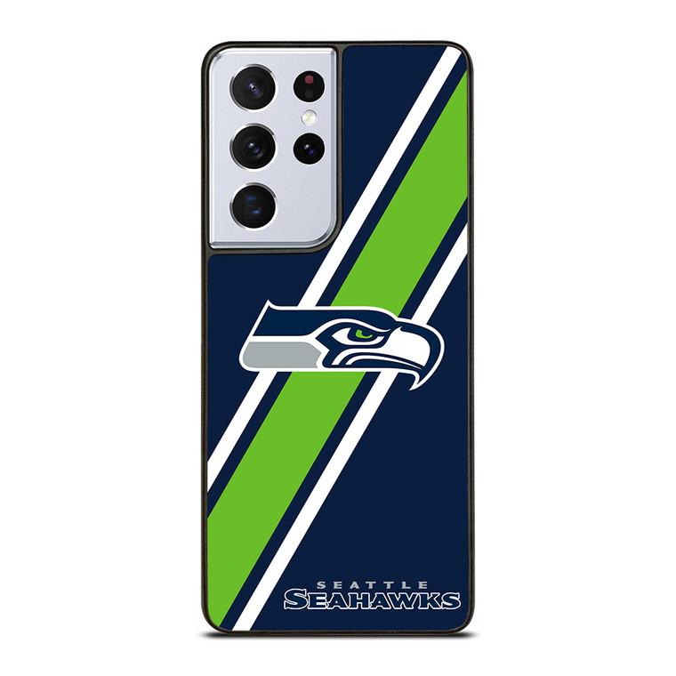 SEATTLE SEAHAWKS LOGO FOOTBALL TEAM Samsung Galaxy S21 Ultra Case