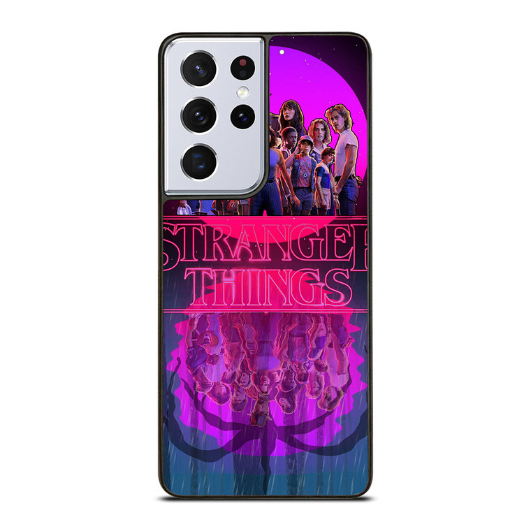STRANGER THINGS CHARACTERS Samsung Galaxy S21 Ultra Case