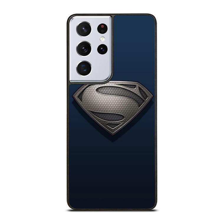 SUPERMAN NEW LOGO GREY Samsung Galaxy S21 Ultra Case