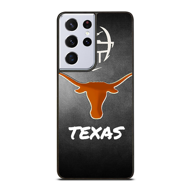 TEXAS LONGHORNS LOGO FOOTBALL Samsung Galaxy S21 Ultra Case