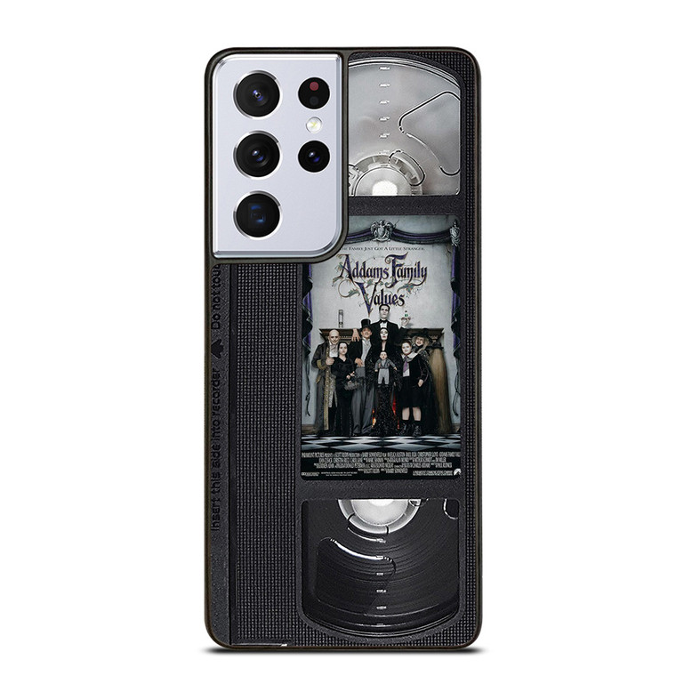 THE ADAMS FAMILY HORROR MOVIE TAPE Samsung Galaxy S21 Ultra Case