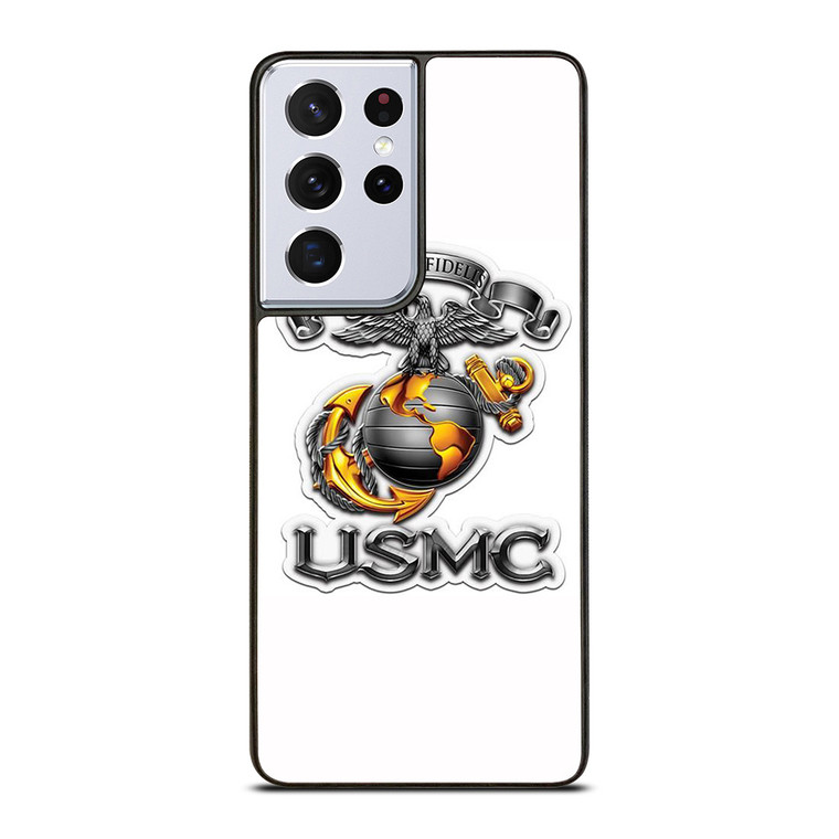 USMC MARINE CORP NAVY SEAL SEMPER FIDELIS Samsung Galaxy S21 Ultra Case