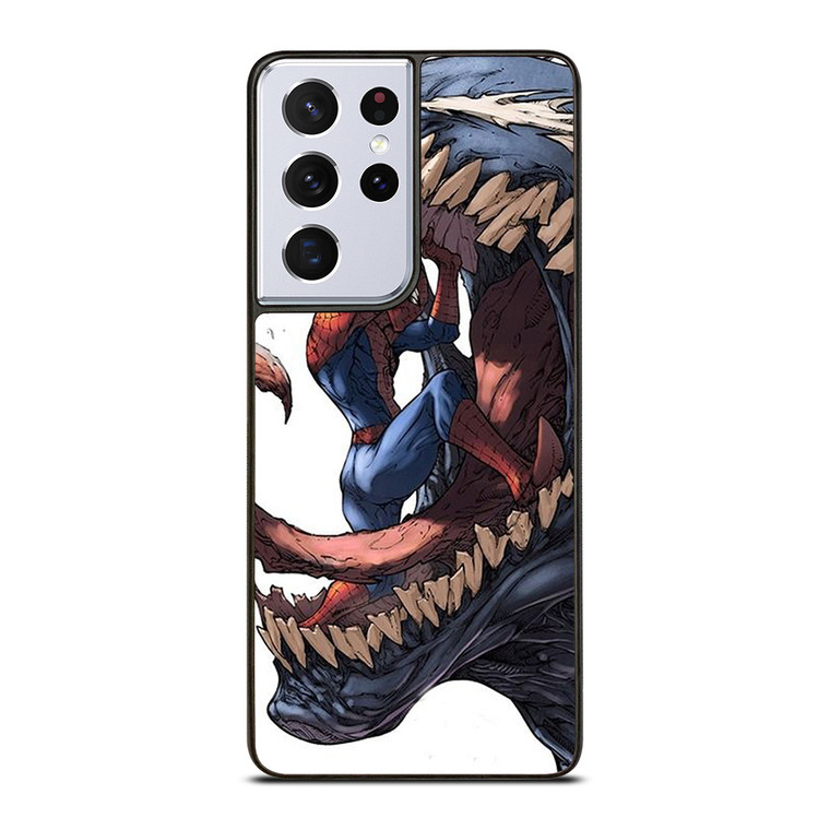 VENOM VS SPIDERMAN MARVEL CARTOON Samsung Galaxy S21 Ultra Case