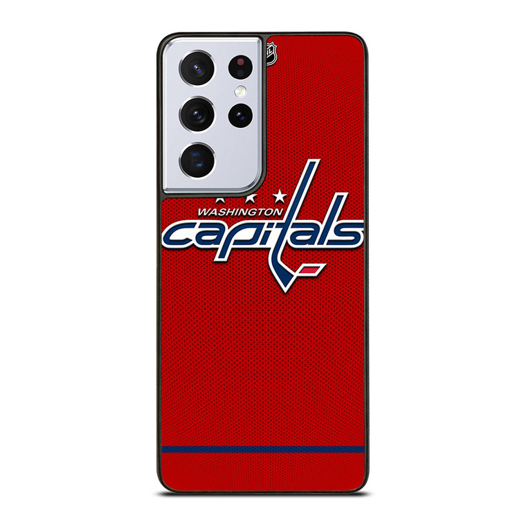 WASHINGTON CAPITALS LOGO NHL HOCKEY TEAM Samsung Galaxy S21 Ultra Case